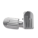 Kavove The Bullet Show Silver Colored Cufflinks For Men