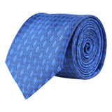 Kovove The Abstractzoid Blue Necktie For Men