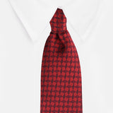 Kovove The Abstractzoid Red Necktie For Men