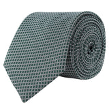 Kovove The Essentials Checkered Green Necktie For Men