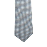 Kovove The Essentials Checkered White Necktie For Men