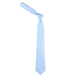 Kovove The Essentials Checkered Sky Blue Necktie For Men
