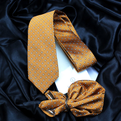 Neck Tie and Pocket Square Set for Men