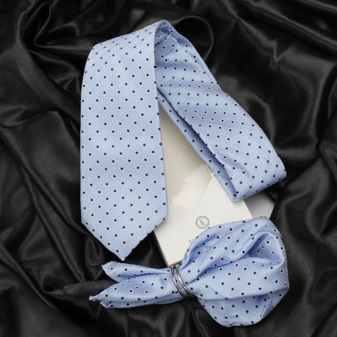 Neck Tie and Pocket Square Set for Men