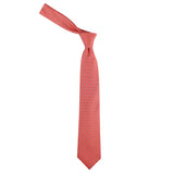 Kovove The Enchanting Polka Dot Red Necktie For Men