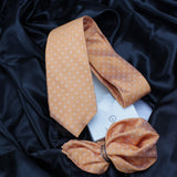 Neck Tie and Pocket Square Set for Men