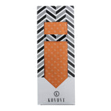 Neck Tie and Pocket Square Set for Men