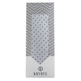 Kovove The Enchanting Polka Dot Grey Necktie For Men