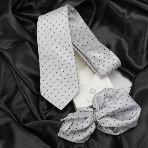 Neck Tie and Pocket Square Set for Men