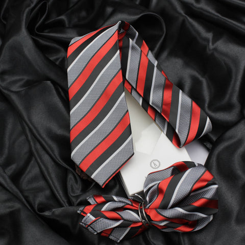 Neck Tie and Pocket Square Set for Men