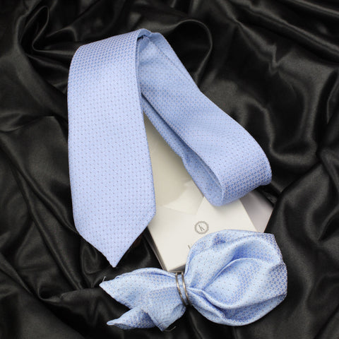 Neck Tie and Pocket Square Set for Men