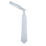 Kovove The Fine Line Twin Shade Abstract Grey Necktie For Men