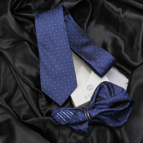 Neck Tie and Pocket Square Set for Men