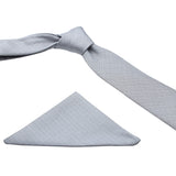 Neck Tie and Pocket Square Set for Men