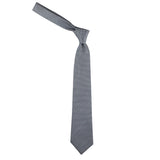 Kovove The Rogue Abstract Dark Grey Necktie For Men