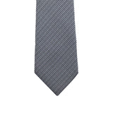 Kovove The Rogue Abstract Dark Grey Necktie For Men
