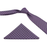 Neck Tie and Pocket Square Set for Men