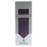 Neck Tie and Pocket Square Set for Men