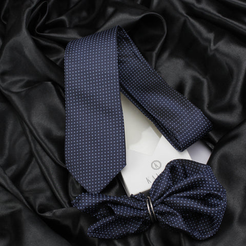 Neck Tie and Pocket Square Set for Men