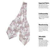 Kavove The Exotic Paisley  White Cravat