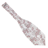 Kavove The Exotic Paisley  White Cravat