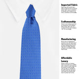 Kovove The Intellect Dash Abstract  Blue Necktie For Men