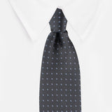 Kovove The Intellect Dash Abstract  Black Necktie For Men