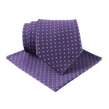 Neck Tie and Pocket Square Set for Men