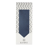 Kovove The Intellect Dash Abstract  Blue Necktie