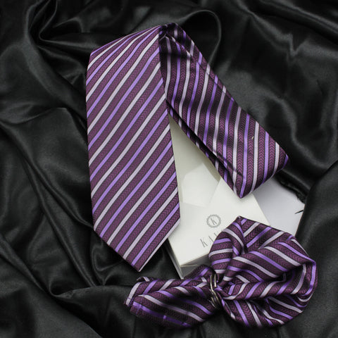 Neck Tie and Pocket Square Set for Men