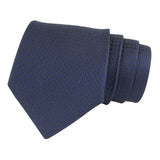 Kovove Pleasing Blue Polka Dot Neck Tie For Men