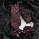 Neck Tie and Pocket Square Set for Men