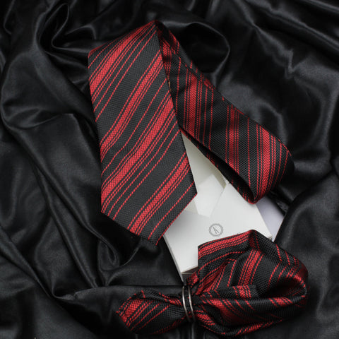 Neck Tie and Pocket Square Set for Men