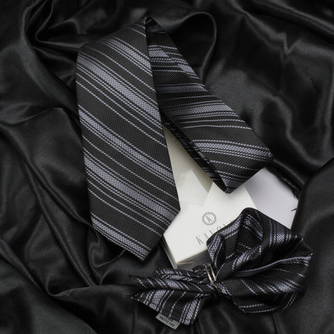 Neck Tie and Pocket Square Set for Men