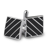 Kavove The Embellish Stripes Cufflinks for Men