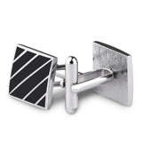 Kavove The Embellish Stripes Cufflinks for Men