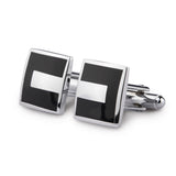 Kovove The Bling Black Cufflinks for Men