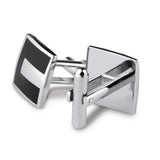 Kovove The Bling Black Cufflinks for Men