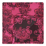 Kovove The Blooming Floral Pink Pocket Square