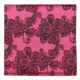 Kovove The Blooming Floral Pink Pocket Square