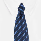 Kovove The Striped Treat Blue Necktie For Men