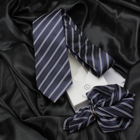 Neck Tie and Pocket Square Set for Men