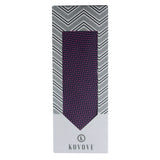 Kovove The Pleasing Dash Abstract Blue Necktie For Men