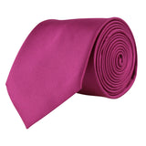 Kovove The Essentials Self Striped Pink Necktie For Men