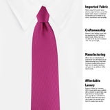 Kovove The Essentials Self Striped Pink Necktie For Men