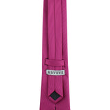Kovove The Essentials Self Striped Pink Necktie For Men