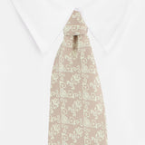 Kovove The Artistic Abstract Beige Necktie For Men