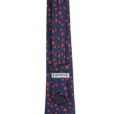 Kovove The Enchanting Floral Blue Necktie For Men