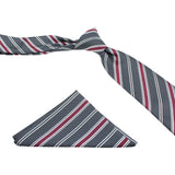 Neck Tie and Pocket Square Set for Men