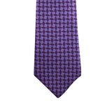Kovove The Abstractzoid Purple Necktie For Men